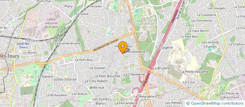 localisation de l'entreprise PISCIN'GARDEN à CHAMBRAY-LES-TOURS