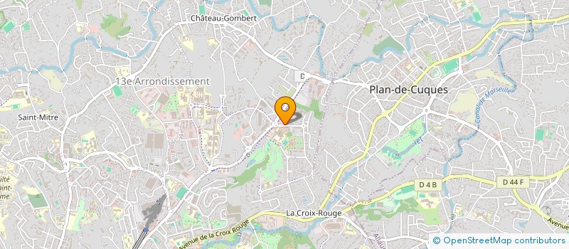 localisation de l'entreprise PISCINE ACCESS CONSTRUCTION à MARSEILLE