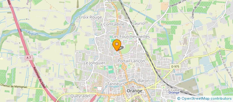 localisation de l'entreprise PISCINE DE L OASIS  ORANGE