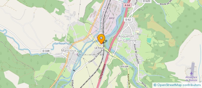 localisation de l'entreprise PISCINE ENTRETIEN EQUIPEMENTS  AUZAS