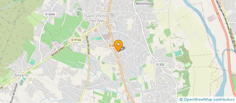 localisation de l'entreprise PISCINE GARDOISE à SAINT-CHRISTOL-LEZ-ALES