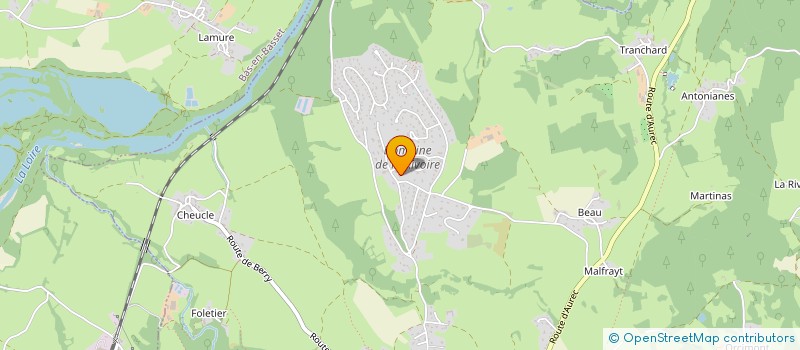 localisation de l'entreprise PISCINE LAGON NOUVELLE VAGUE  MONISTROL-SUR-LOIRE