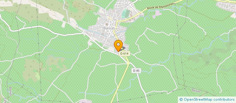 localisation de l'entreprise PISCINE O CLAIRE  BAIXAS