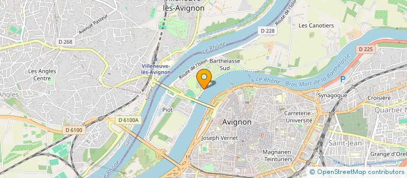 localisation de l'entreprise PISCINE OLYMPIQUE DES ARENES à AVIGNON