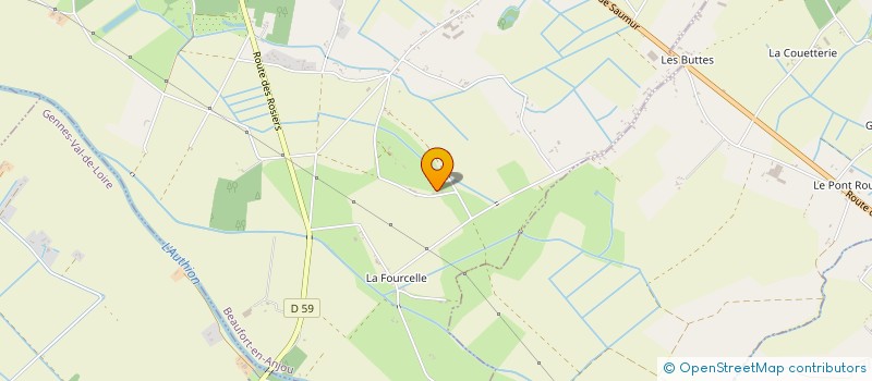 localisation de l'entreprise PISCINE PHAREO à BEAUFORT-EN-ANJOU