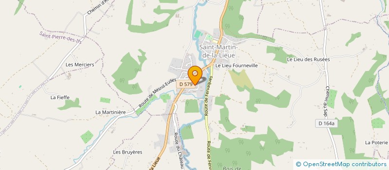 localisation de l'entreprise PISCINE SERVICE  SAINT-MARTIN-DE-LA-LIEUE