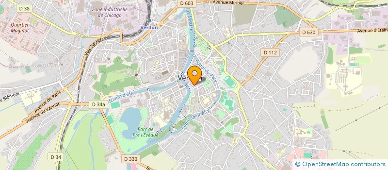 localisation de l'entreprise PISCINE VENTE SERVICE à VERDUN