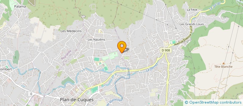 localisation de l'entreprise PISCINELLA SUD  ALLAUCH