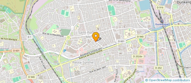 localisation de l'entreprise PISCINEO TECHNOLOGIE à DUNKERQUE