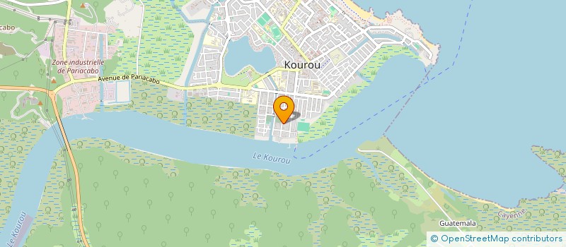 localisation de l'entreprise PISCINES & BIEN ETRE à KOUROU