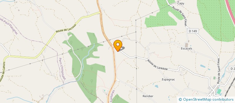 localisation de l'entreprise PISCINES BLUE SUMMER  FONTANES