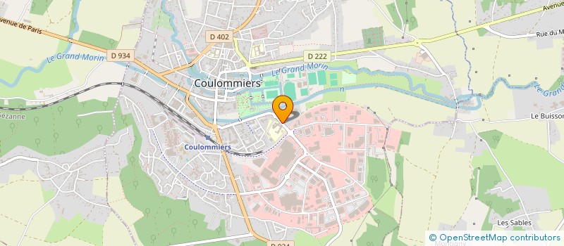 localisation de l'entreprise PISCINES DE COULOMMIERS PAYS DE BRIE.COM à COULOMMIERS