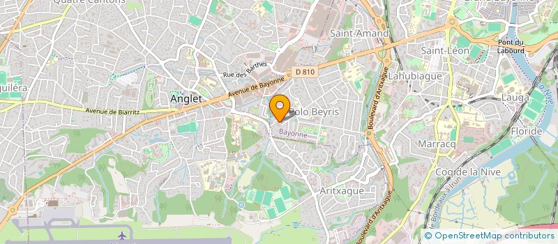 localisation de l'entreprise PISCINES DE NAVARRE à BAYONNE