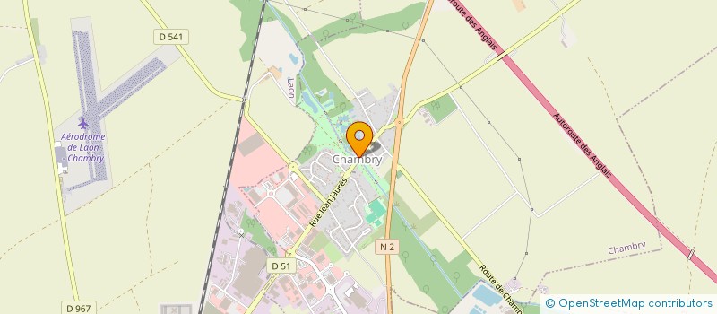 localisation de l'entreprise PISCINES DERVIN  CHAMBRY