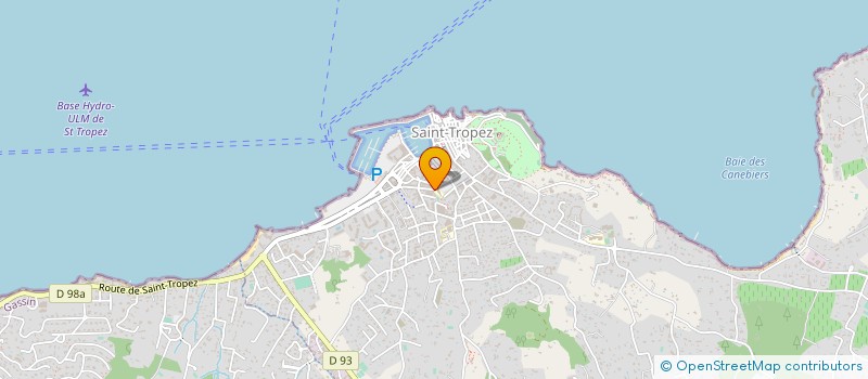 localisation de l'entreprise PISCINES DU SUD à SAINT-TROPEZ