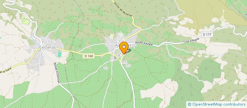 localisation de l'entreprise PISCINES ET CONSTRUCTIONS TULIPES  AZILLANET