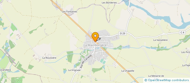 localisation de l'entreprise PISCINES EXCELLENCE à CHATEAU-GUIBERT