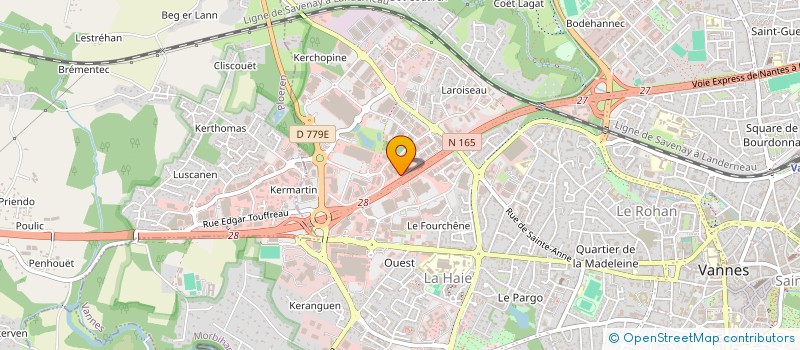 localisation de l'entreprise PISCINES JMG CONCEPT à VANNES