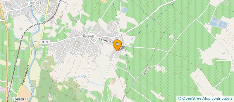 localisation de l'entreprise PISCINES JULIEN MAINTENANCE  BASSAN