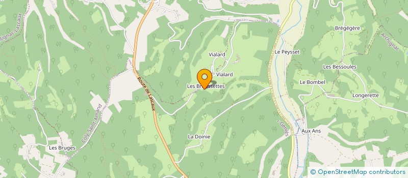 localisation de l'entreprise PISCINES MINARD  SAINT CREPIN ET CARLUCET