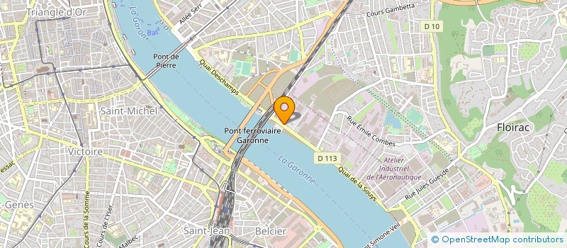 localisation de l'entreprise PISCINES OCCITANES à BORDEAUX
