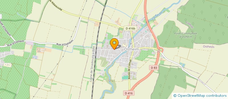 localisation de l'entreprise PISCINES OTT à OSTHEIM