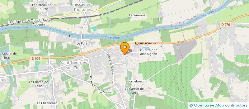 localisation de l'entreprise PISCINES TERRASSEMENTS BTP à SAINT-GEORGES-SUR-CHER