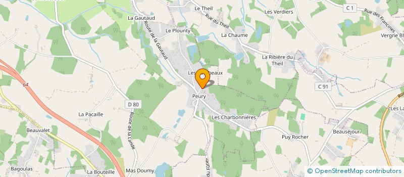 localisation de l'entreprise PISCINEVA à VEYRAC