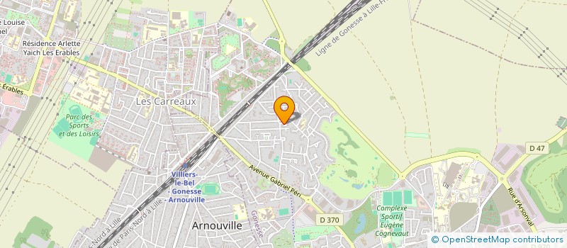 localisation de l'entreprise PISCOP A  LE THILLAY