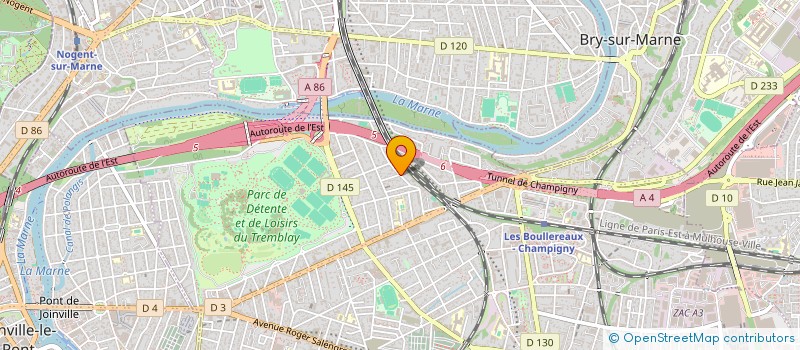 localisation de l'entreprise PISO HOLDING à CHAMPIGNY-SUR-MARNE