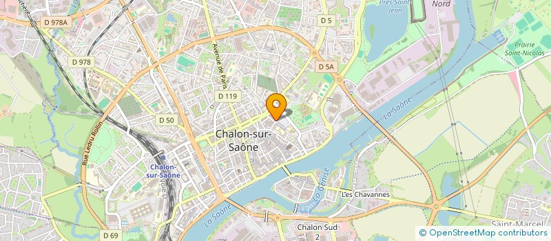 localisation de l'entreprise PISOLO PRO SHOP à CHALON-SUR-SAONE