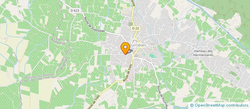 localisation de l'entreprise PISONACH'INVEST  POURRIERES