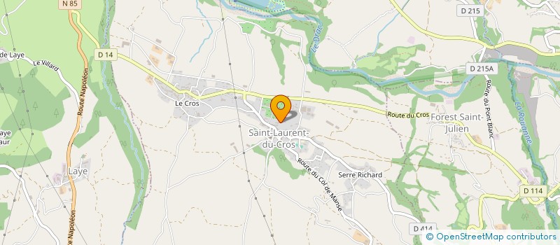 localisation de l'entreprise PISONI DISTRIBUTION  SAINT-BONNET-EN-CHAMPSAUR