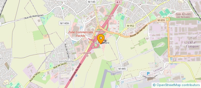 localisation de l'entreprise PISSATIERE  VENDEVILLE