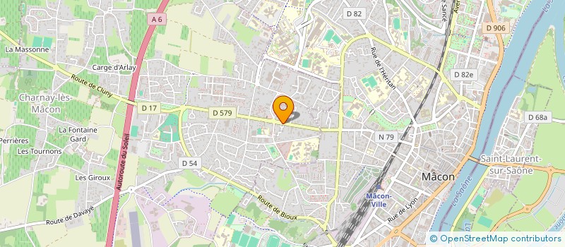 localisation de l'entreprise PISSENLIT  CHARNAY-LES-MACON