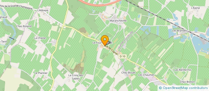 localisation de l'entreprise PISSOT SAS à MAINXE-GONDEVILLE