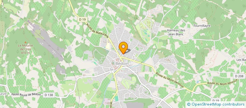 localisation de l'entreprise PISTA CYCLING CAFE  BEDOIN