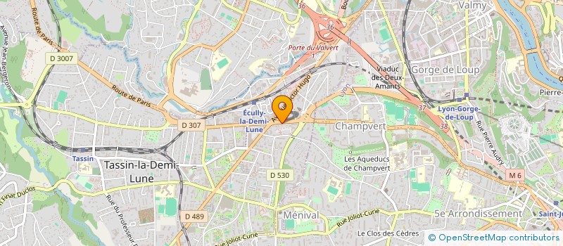 localisation de l'entreprise PISTACHE à TASSIN-LA-DEMI-LUNE