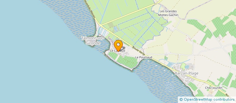 localisation de l'entreprise PISTACHE  TALMONT-SUR-GIRONDE