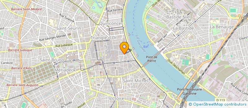 localisation de l'entreprise PISTACHE à BORDEAUX