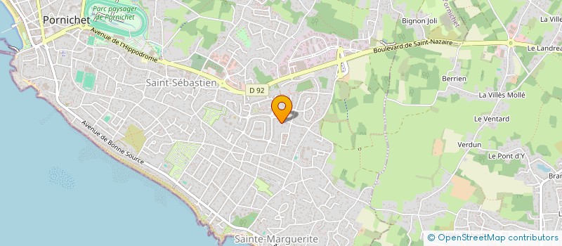 localisation de l'entreprise PISTACHE & CIE  CONCARNEAU