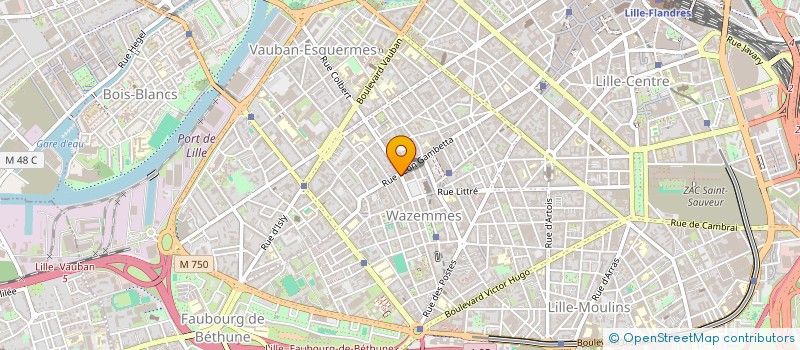 localisation de l'entreprise PISTACHE ET CACAHUETE à LILLE