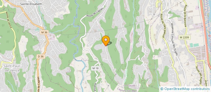 localisation de l'entreprise PISTACHI LOCATIONS  LA GAUDE