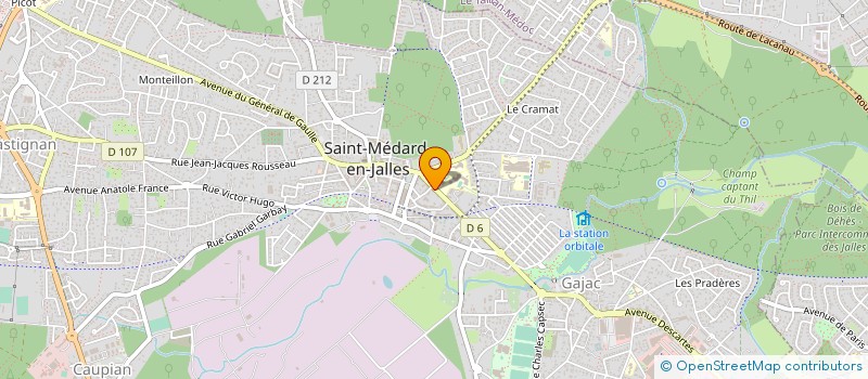 localisation de l'entreprise PISTARINO AVERSENG  SAINT-MEDARD-EN-JALLES