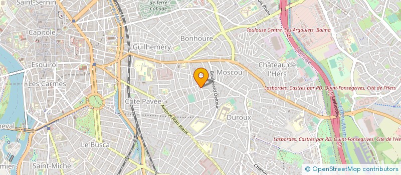 localisation de l'entreprise PISTE à TOULOUSE