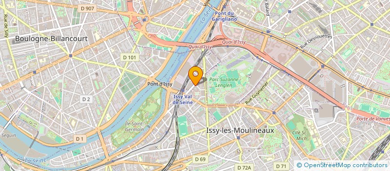 localisation de l'entreprise PISTE SECURITE à ISSY-LES-MOULINEAUX