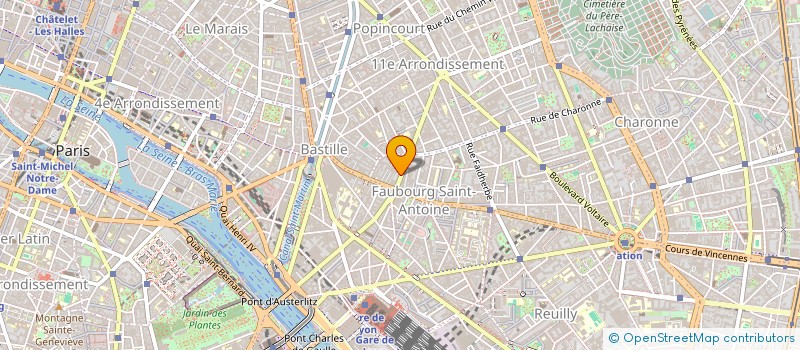 localisation de l'entreprise PISTEUR  PARIS