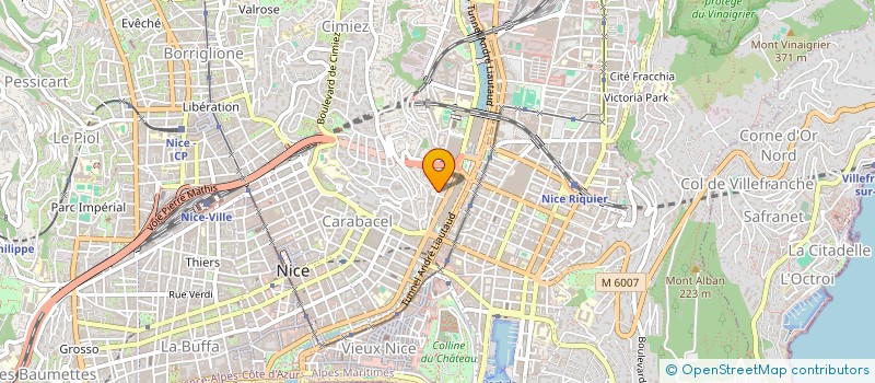 localisation de l'entreprise PISTOLJA à NICE
