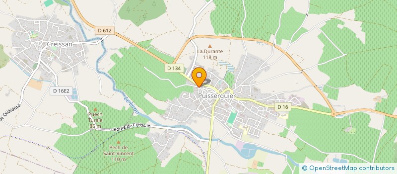 localisation de l'entreprise PISTON BIKE  PUISSERGUIER