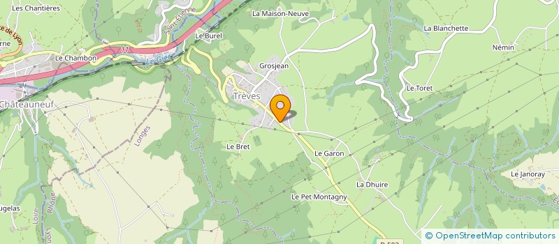 localisation de l'entreprise PISTON-CLUB DE TREVES  TREVES